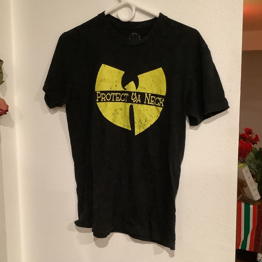 Wu Tang Protect Ya Neck Shirt Size s Hip Hop Rap NY RZA GZA Method Man
